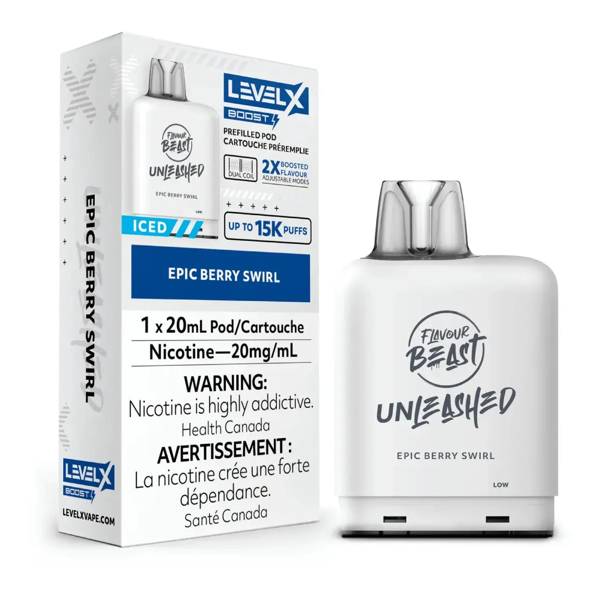 Level X Flavour Beast 15k Unleashed Boost 20mg Excusez Moi
