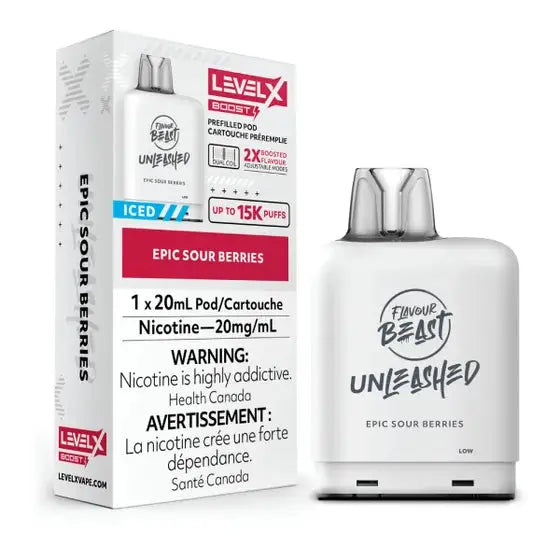 Level X Flavour Beast 15k Unleashed Boost 20mg Excusez Moi