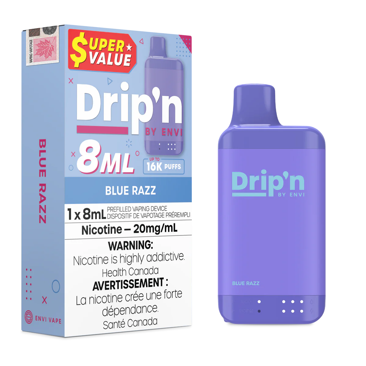 Drip'n by Envi 8ML Disposable