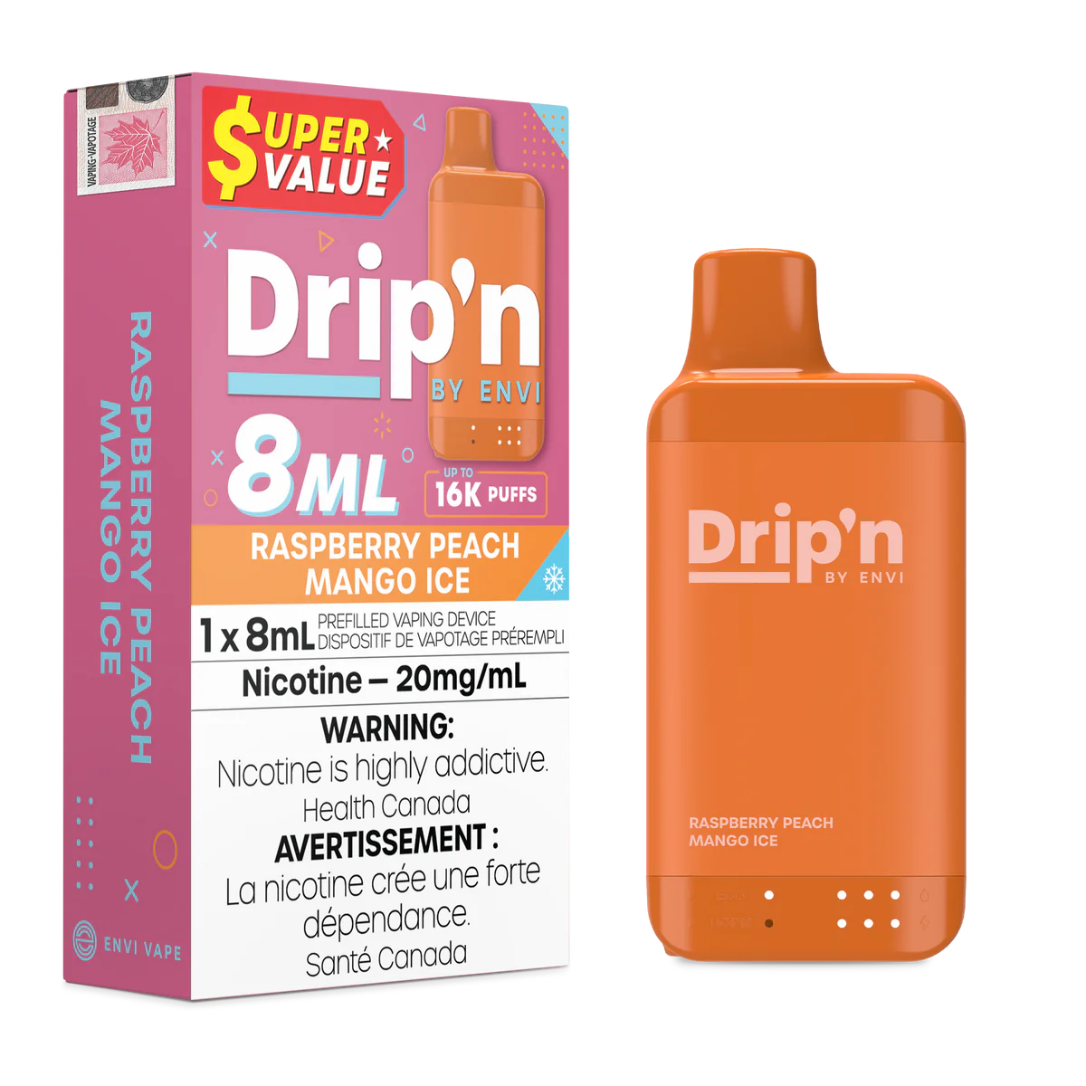 Drip'n by Envi 8ML Disposable