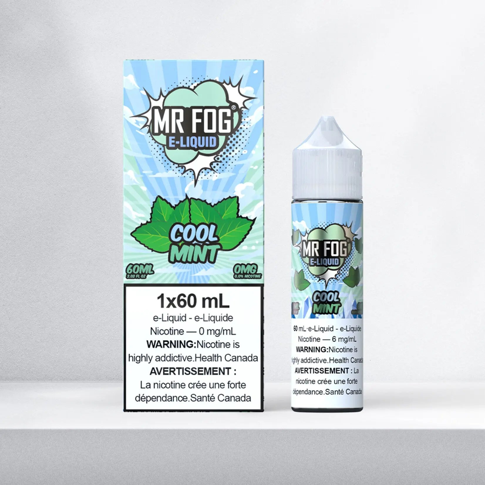 MR FOG Cool Mint E-liquid 60ml Excusez Moi