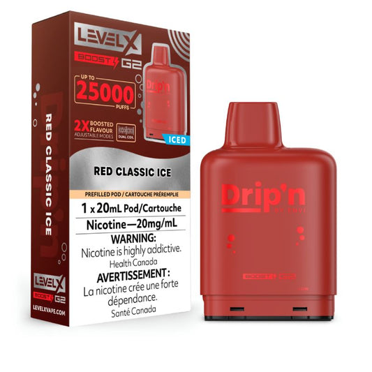 Level X Drip'n 25k Boost Pod 20mg