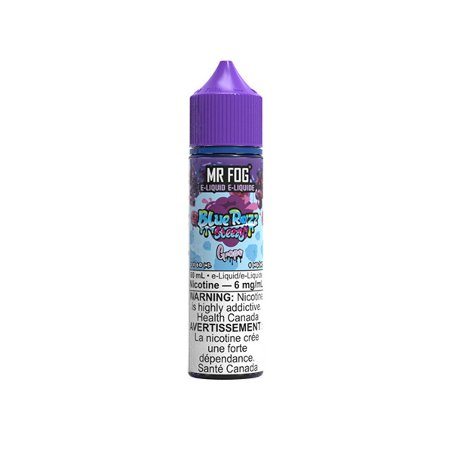 Mr Fog Blue Razz Steezy E-liquid 60ml